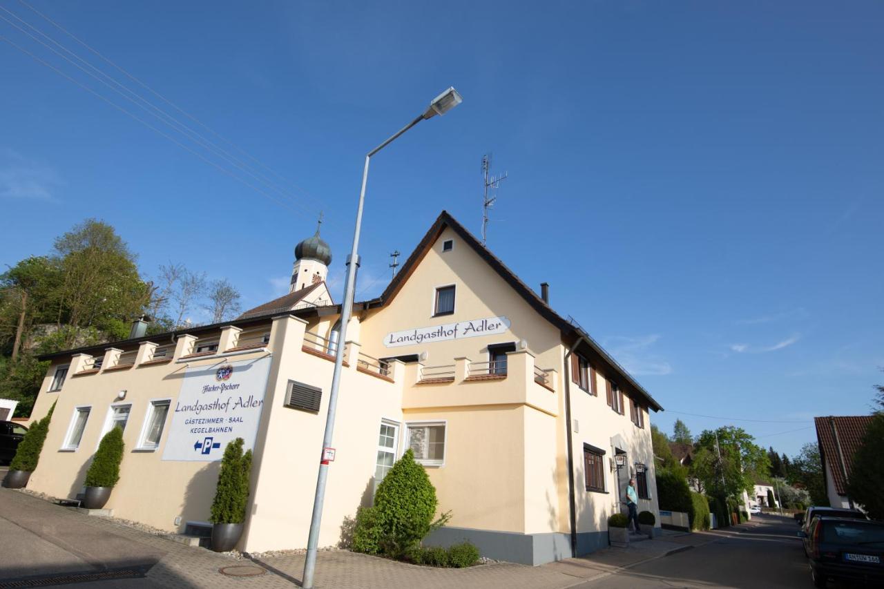 Landgasthof Adler Hotel Utzmemmingen Exterior foto